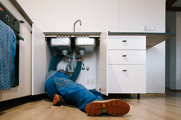 Professional Emergency Plumber technician working in Hammonton, NJ